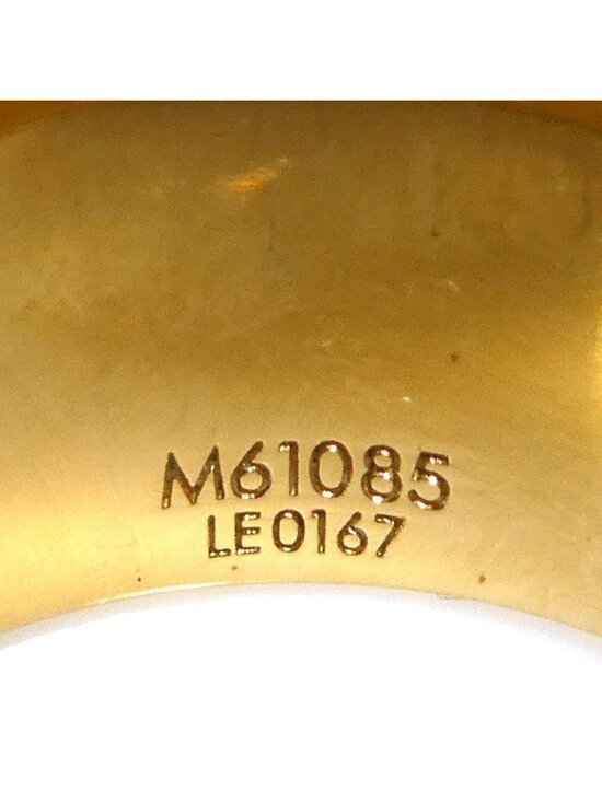 Louis Vuitton Ring Gold - Picture 10 of 11